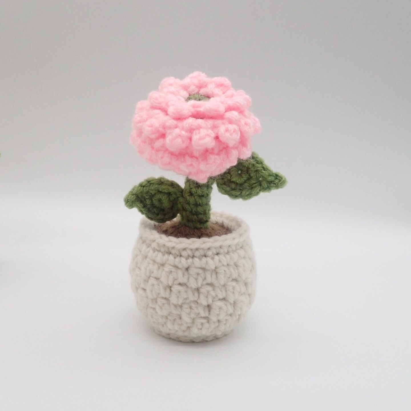 Crochet Dahlia Flower in a Pot | MakerPlace by Michaels