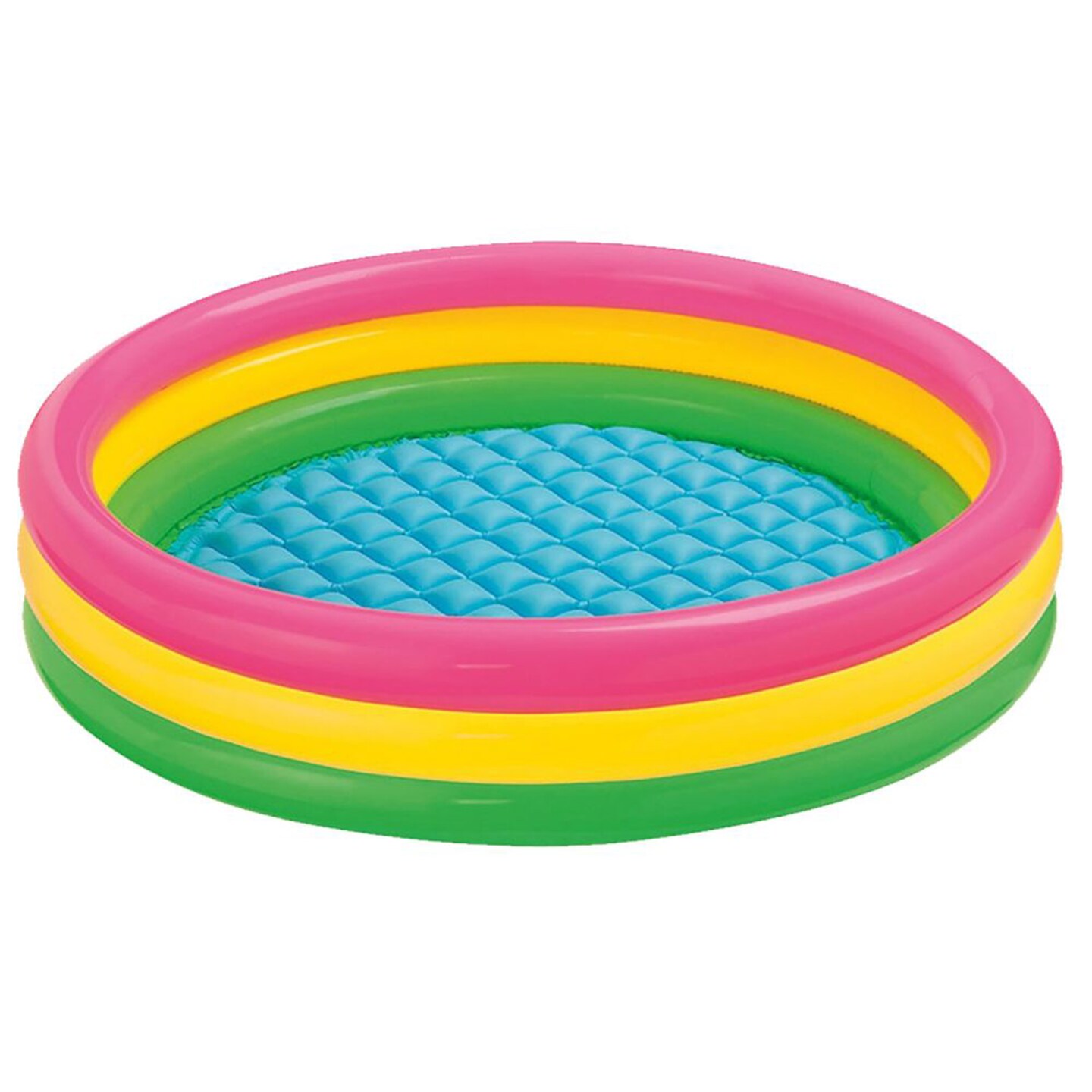 Inflatable Pool Rainbow | Holds up to 153 gallons, 58 in x 13 in | MINA&#xAE;