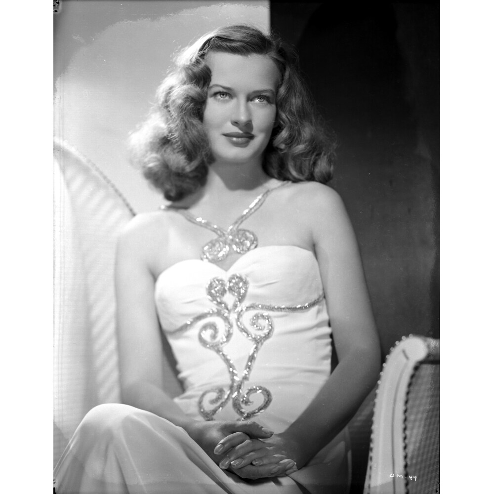 Posterazzi Osa Massen sitting and Slightly smiling Portrait Photo Print