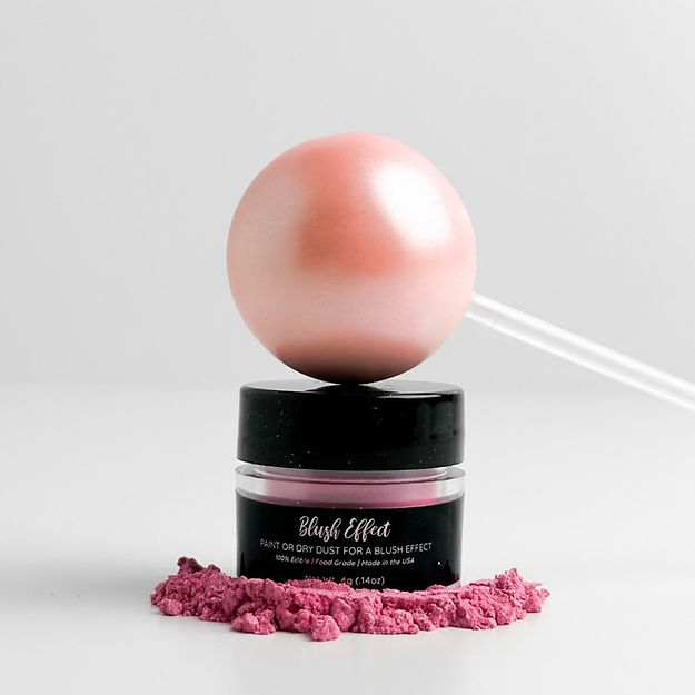 Shine Dessert Glitter:  &#x22;Blush Effect&#x22; - Pink Edible  Luster Dust