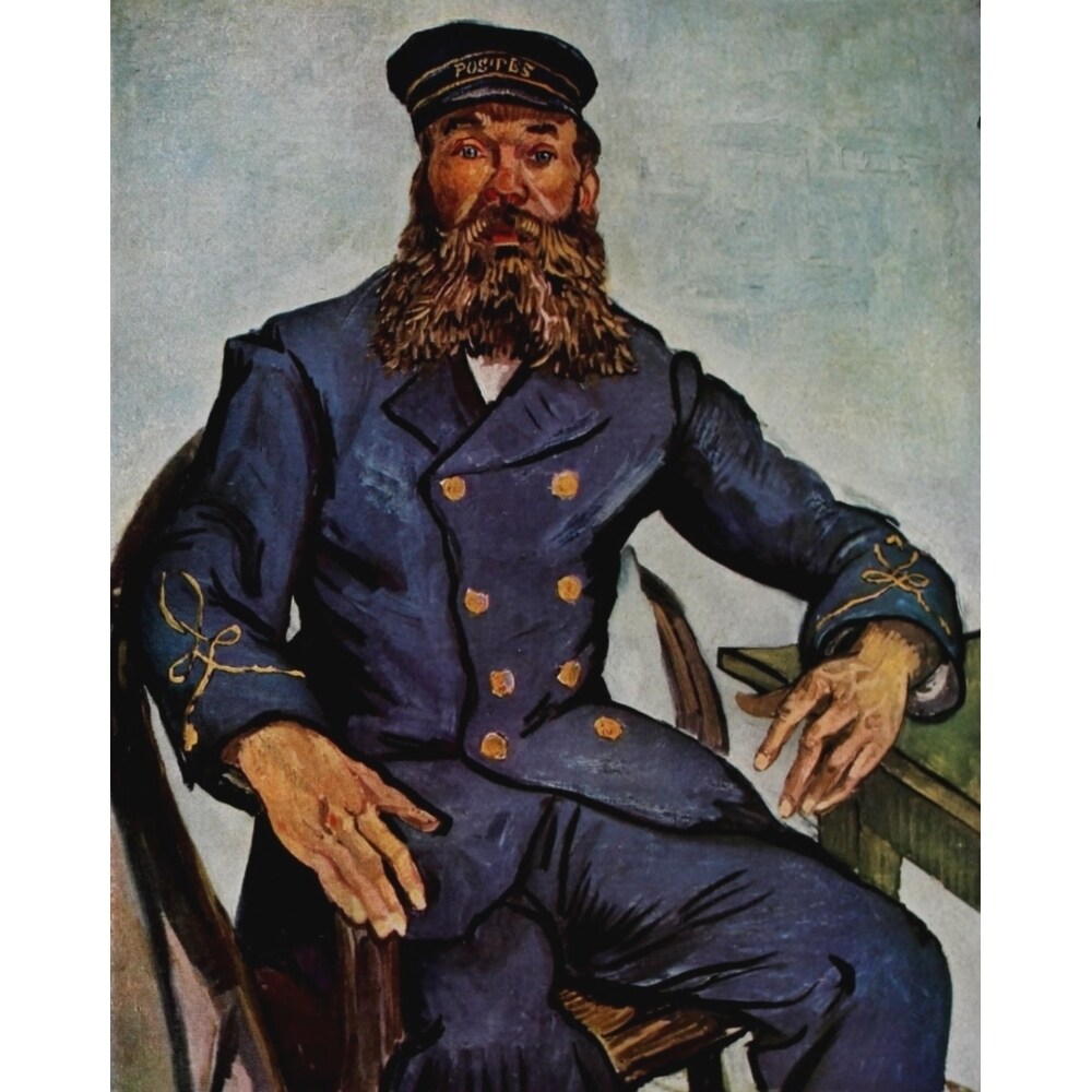 Posterazzi Roulin the Postman Poster Print by Vincent Van Gogh