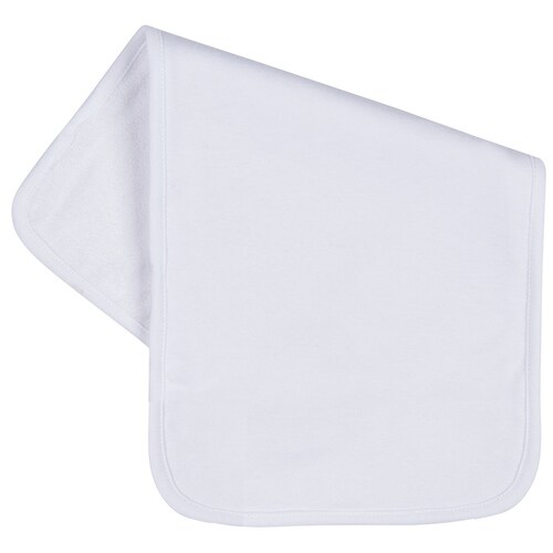 Baby Burp Cloth --- White