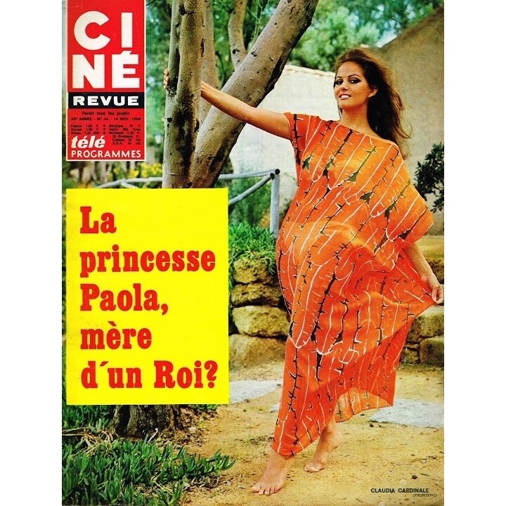 Posterazzi Claudia Cardinale - Cine Magazine Princess Photo Print (8 x 10) - Item  DAP15562