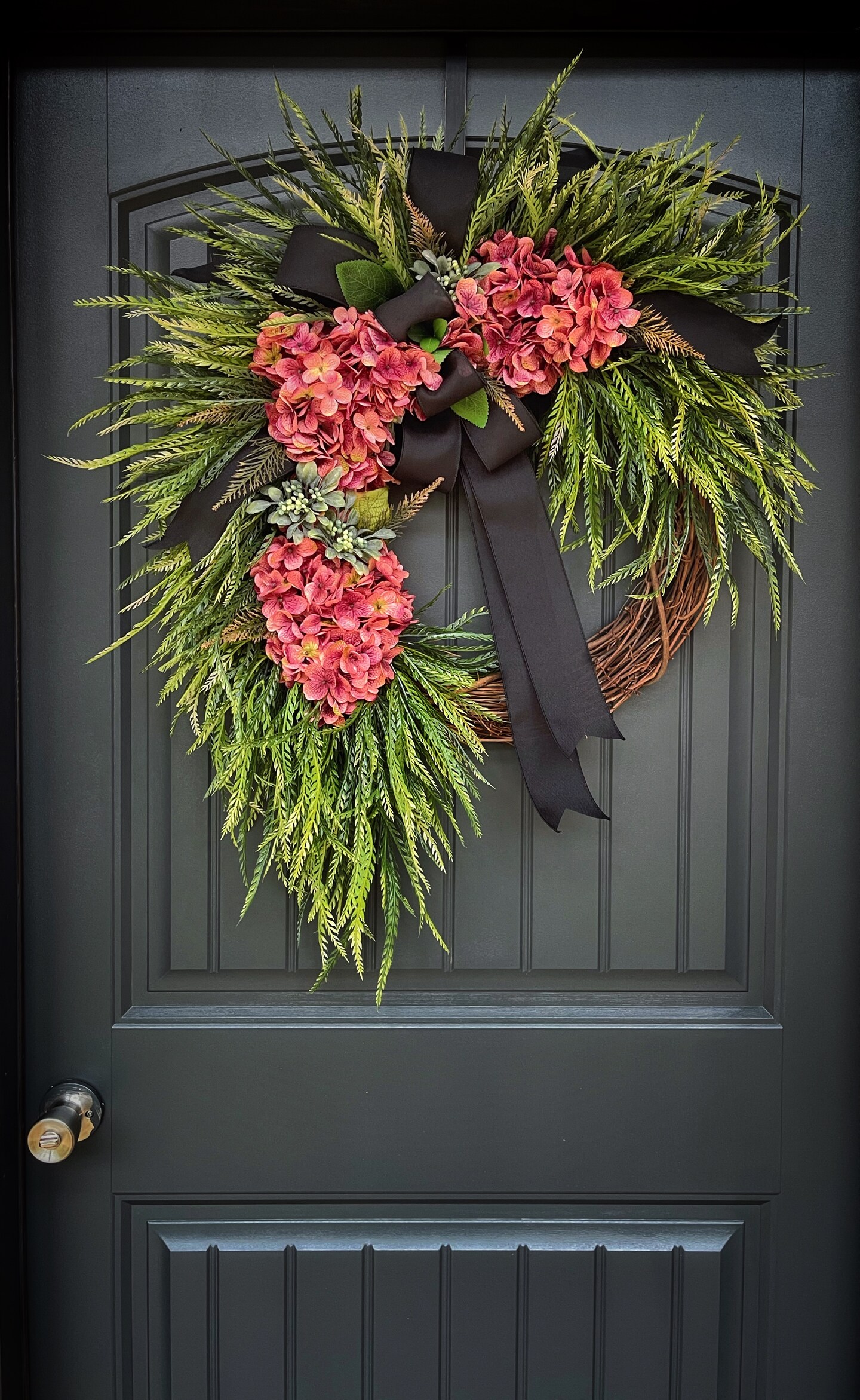 Front Door Decor hotsell | This Is Our Happy Place | Year Round Wreath | Door Hanger | Wreath | Front Door Wreath | Housewarming Gift | Home Decor