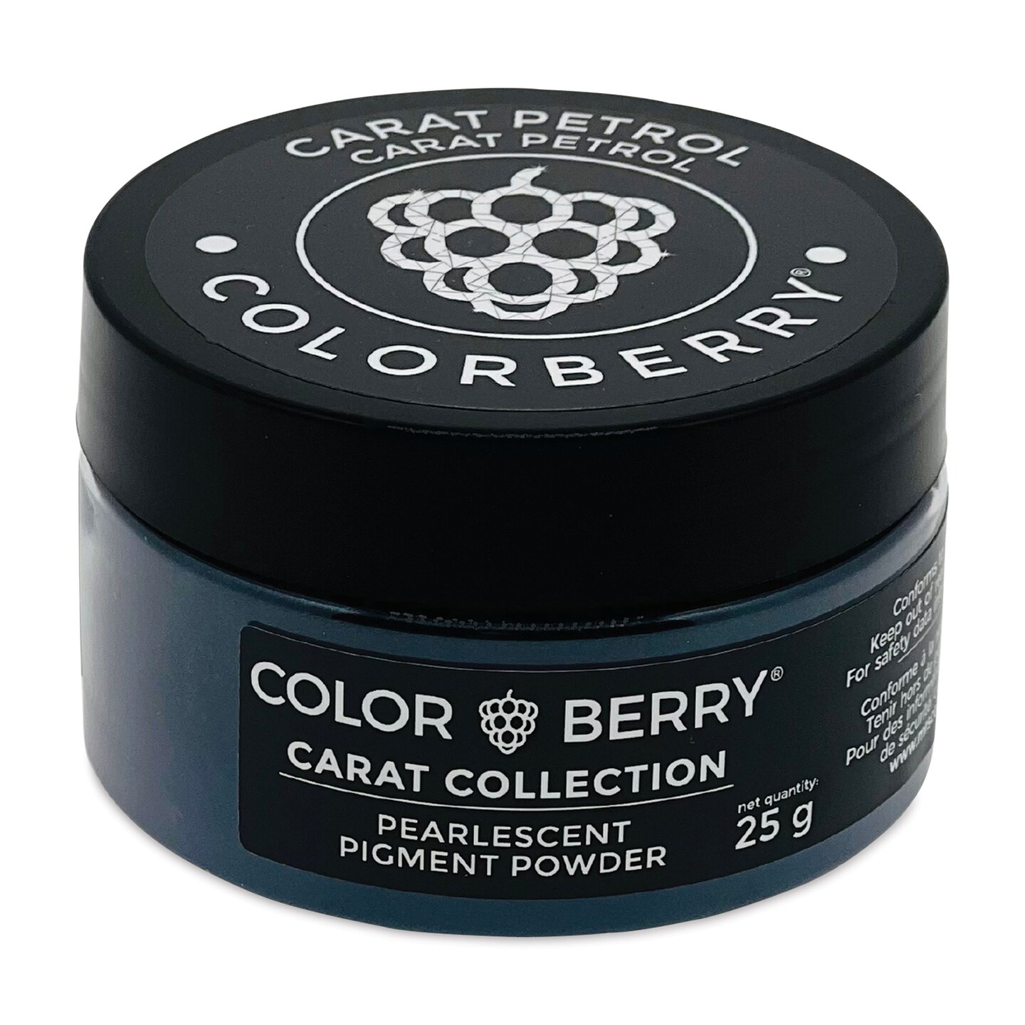 Colorberry Carat Collection Dry Resin Pigment - Petrol, 25 g, Jar