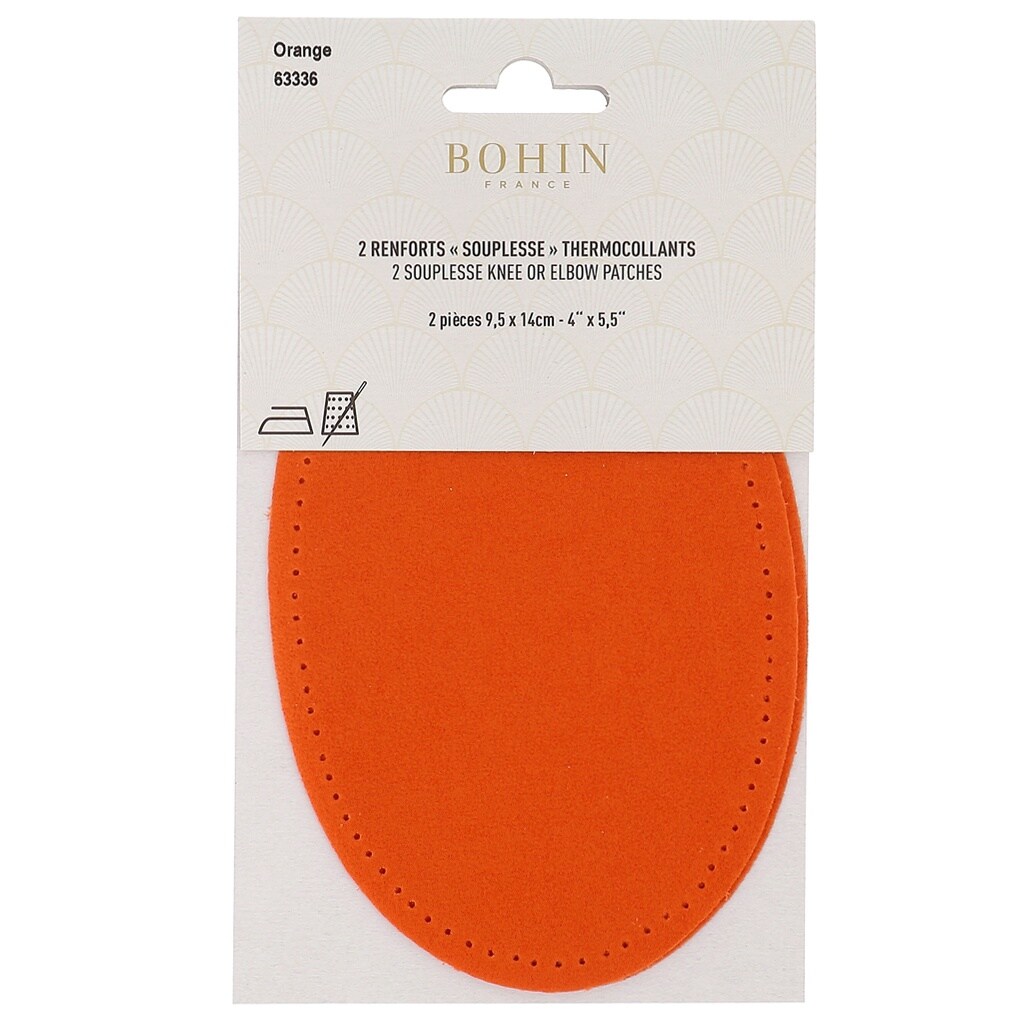 Bohin Iron On Elbow Patches 4"X5.5" 2/Pkg Michaels