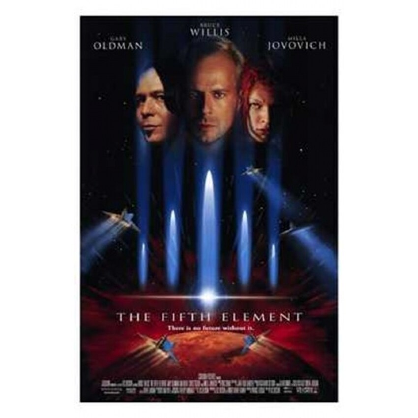 Pop Culture Graphics The Fifth Element Movie Poster (11 x 17) - Item  MOV190160