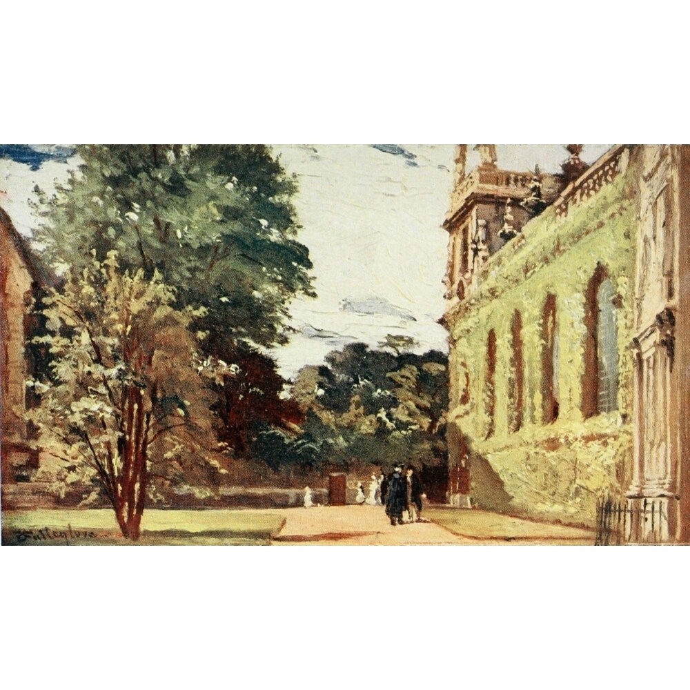 Posterazzi Oxford 1922 Trinity College Poster Print by  John Fulleylove