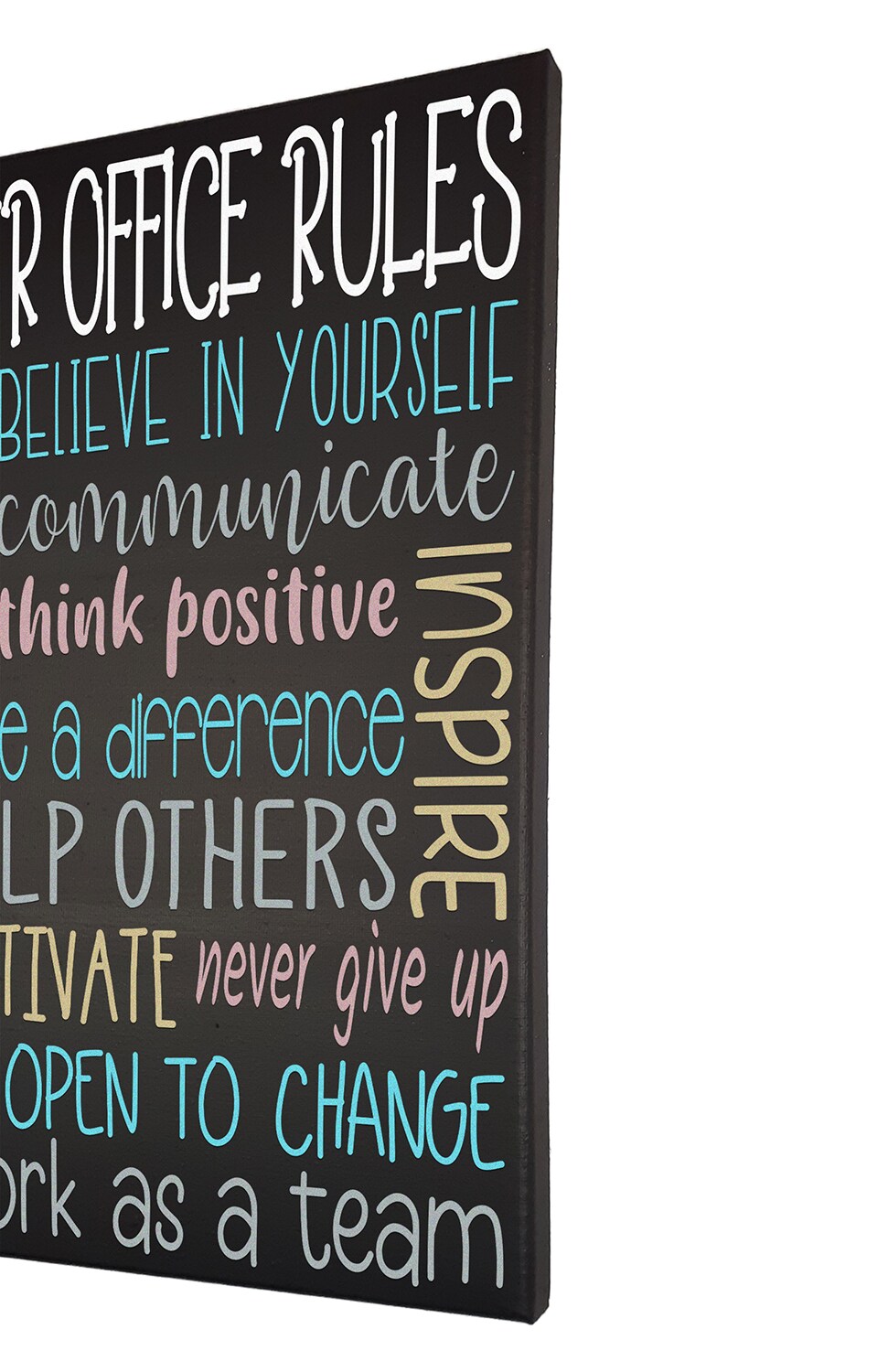 Office Rules Sign, Office Decor For Wall, HR Office, Human Resources Gift, Gift For Office Staff, Team Appreciation, Leadership Quotes product 5