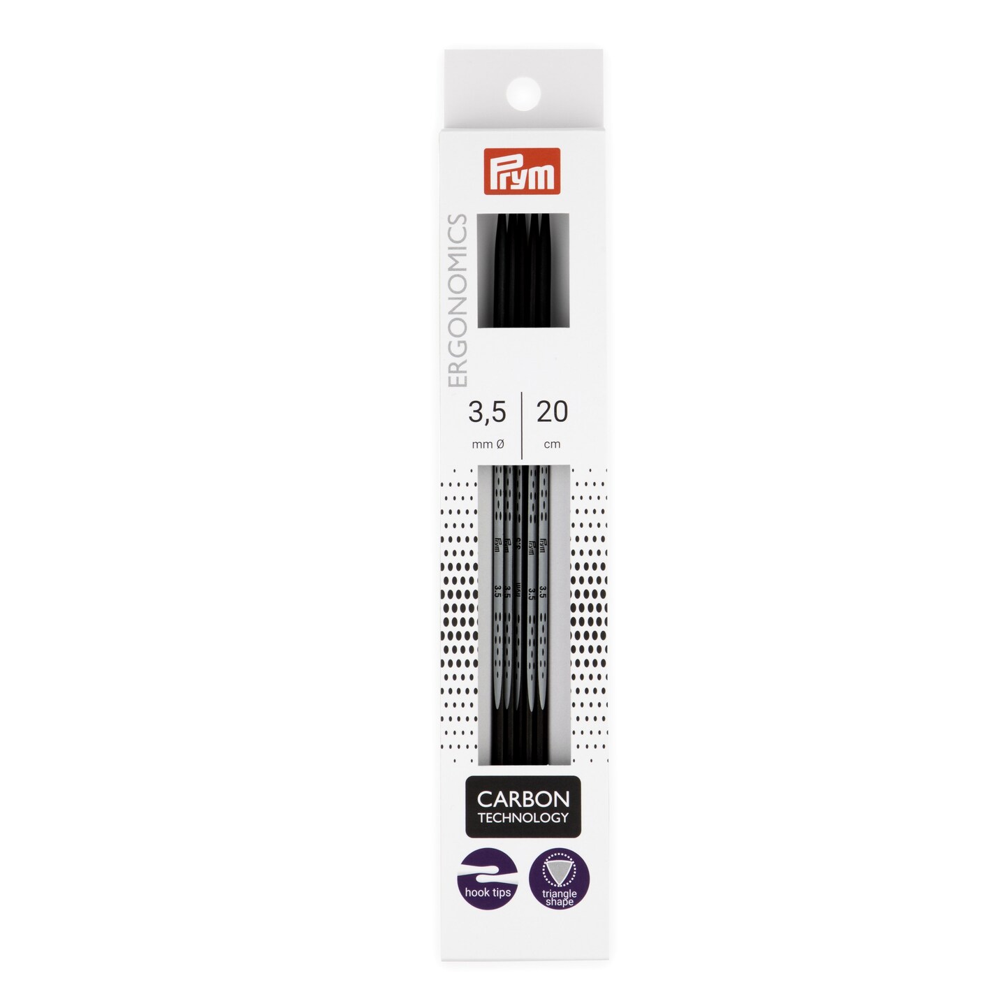 Prym Double Point Knitting Needles 8&#x22;-US 4 (3.5 mm)