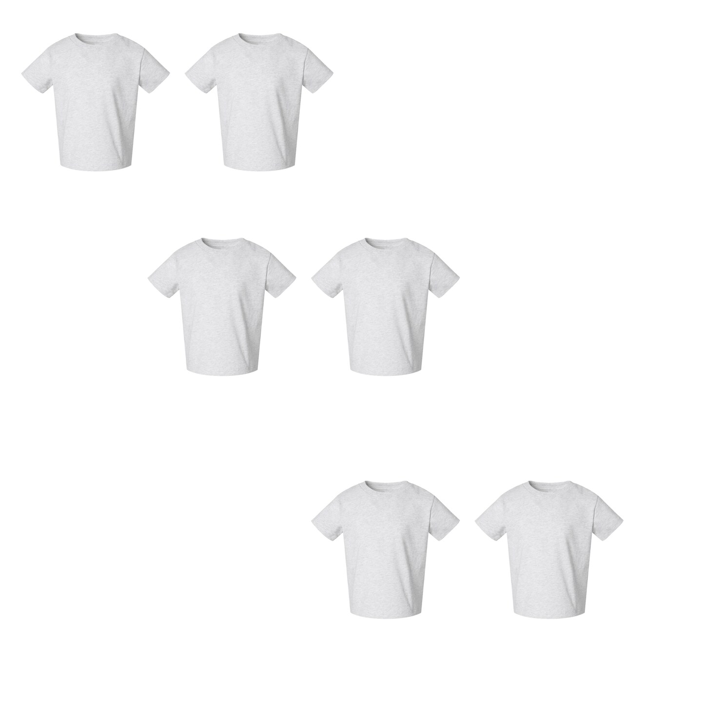 Rabbit Skins® Toddler Cotton Jersey Crewneck Short Sleeve Tee - 3301T