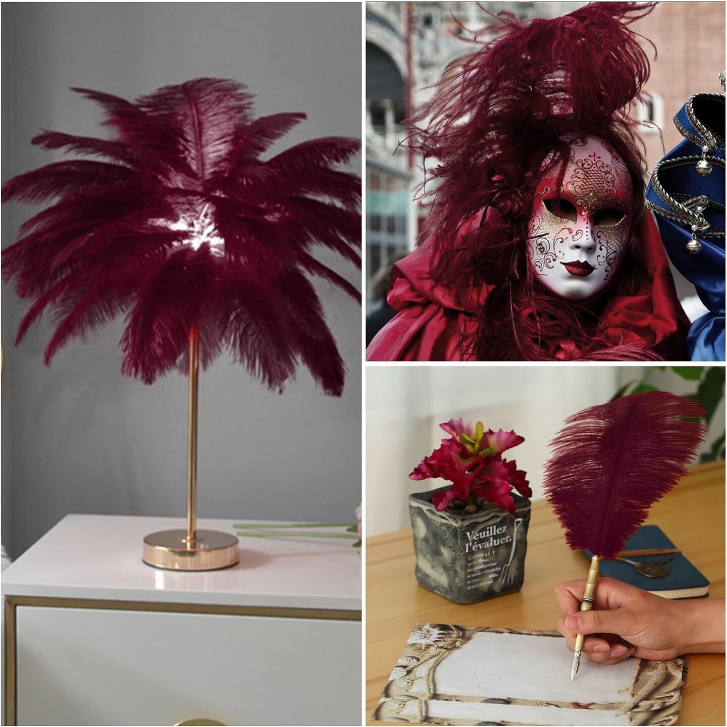 Stylish Natural Feathers