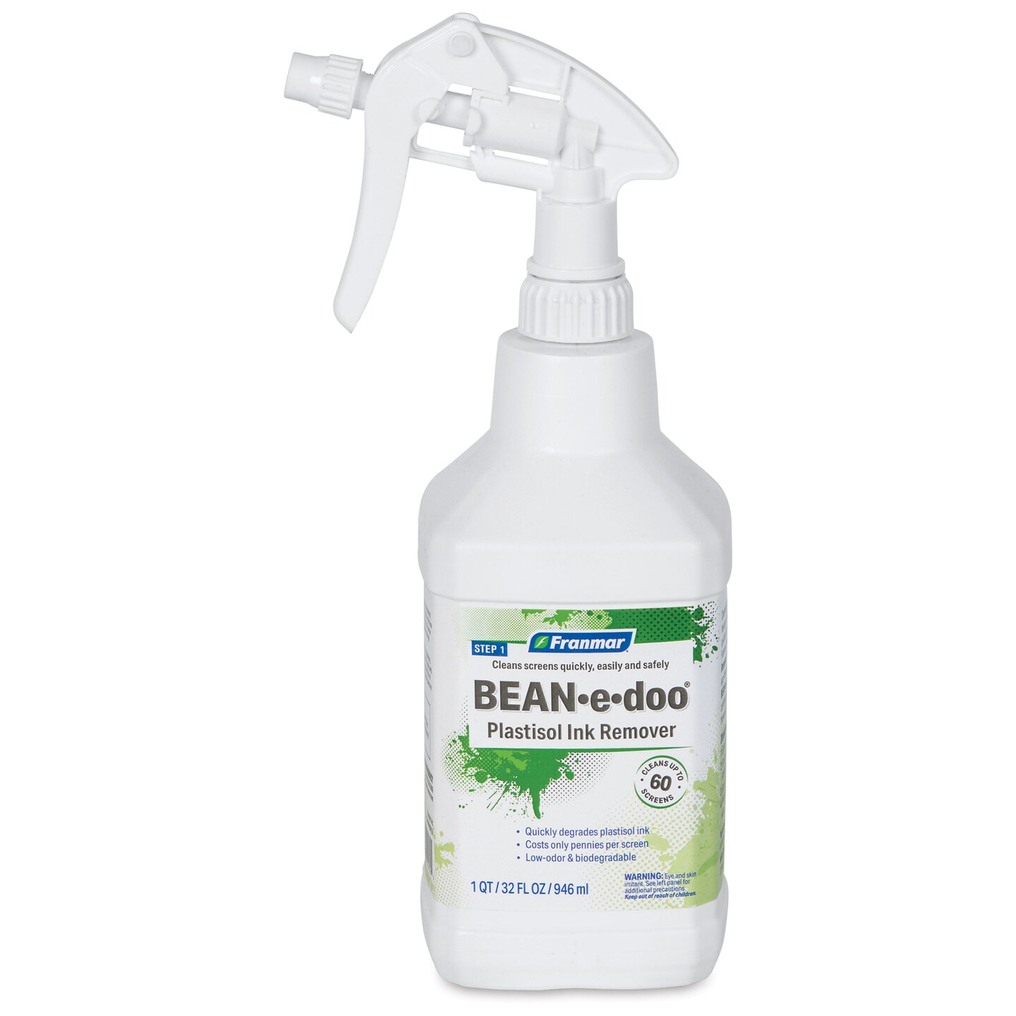 Franmar BEAN-e-doo Plastisol Ink Remover - Quart