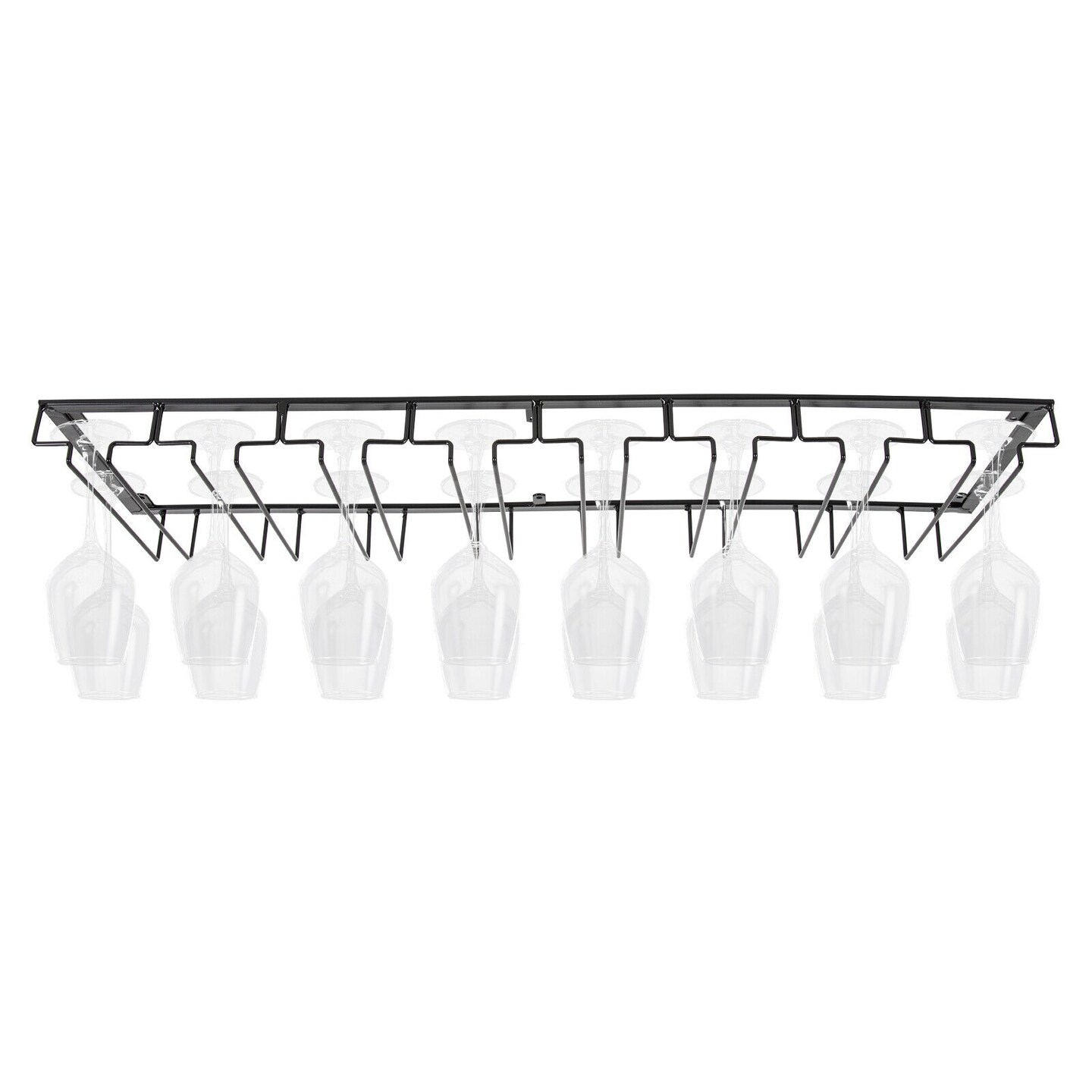 Kitcheniva Metal Wine Glass Rack Holder Wall-Mounted