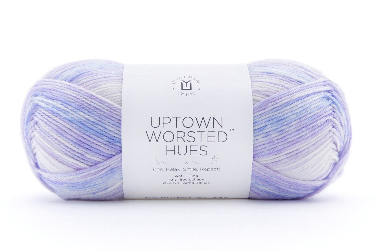 Uptown Worsted Hues by Universal Yarn - 100% Acrylic Yarn - #3304 Jacaranda