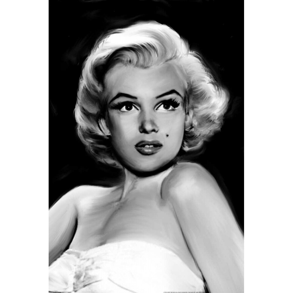 Posterazzi Pixie Marilyn Poster Print by Jerry Michaels