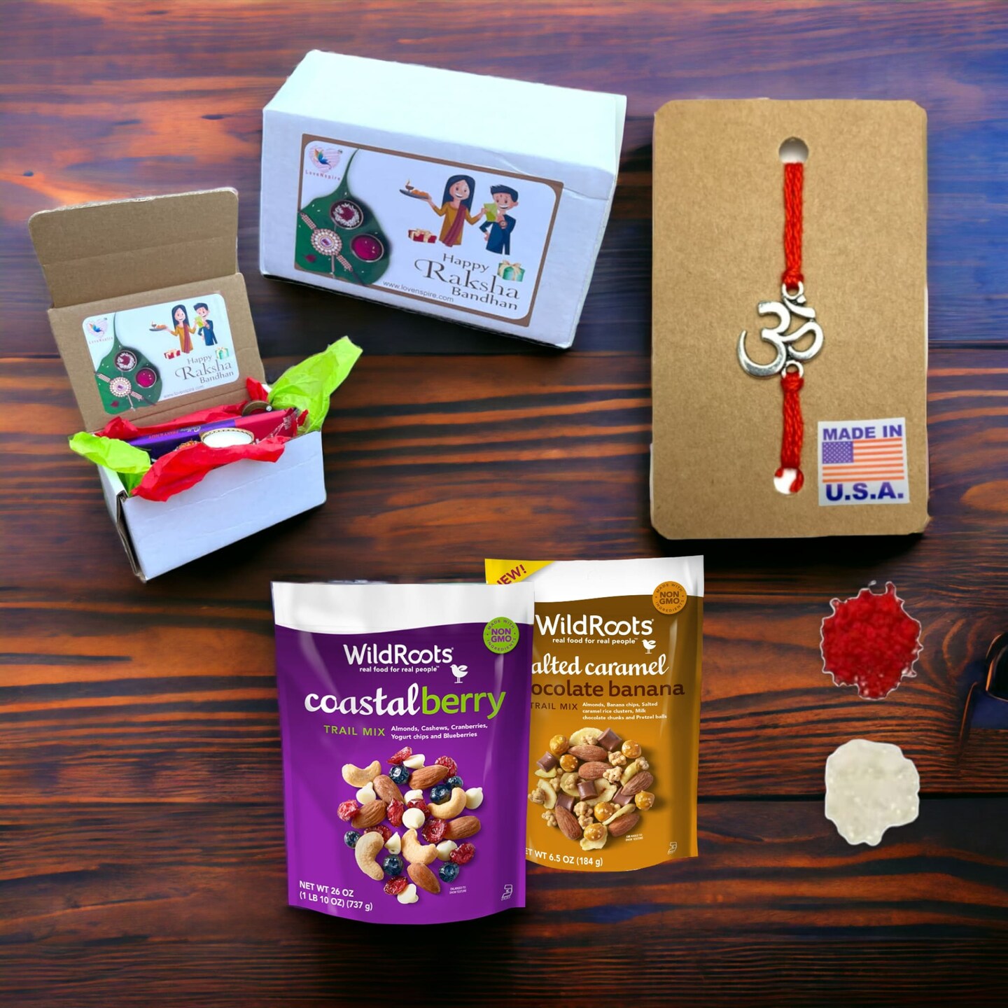 Rakhi Bracelet, Rakhi Hamper, Rakhi For Brother, Om Rakhi, Modern Rakhi, Gift Hamper For Brother. Rakhi For Brother