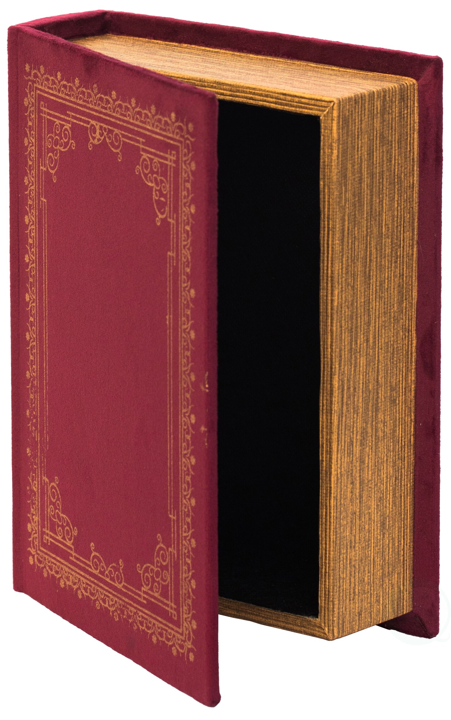 Decorative Vintage Book Shaped Trinket Storage Box