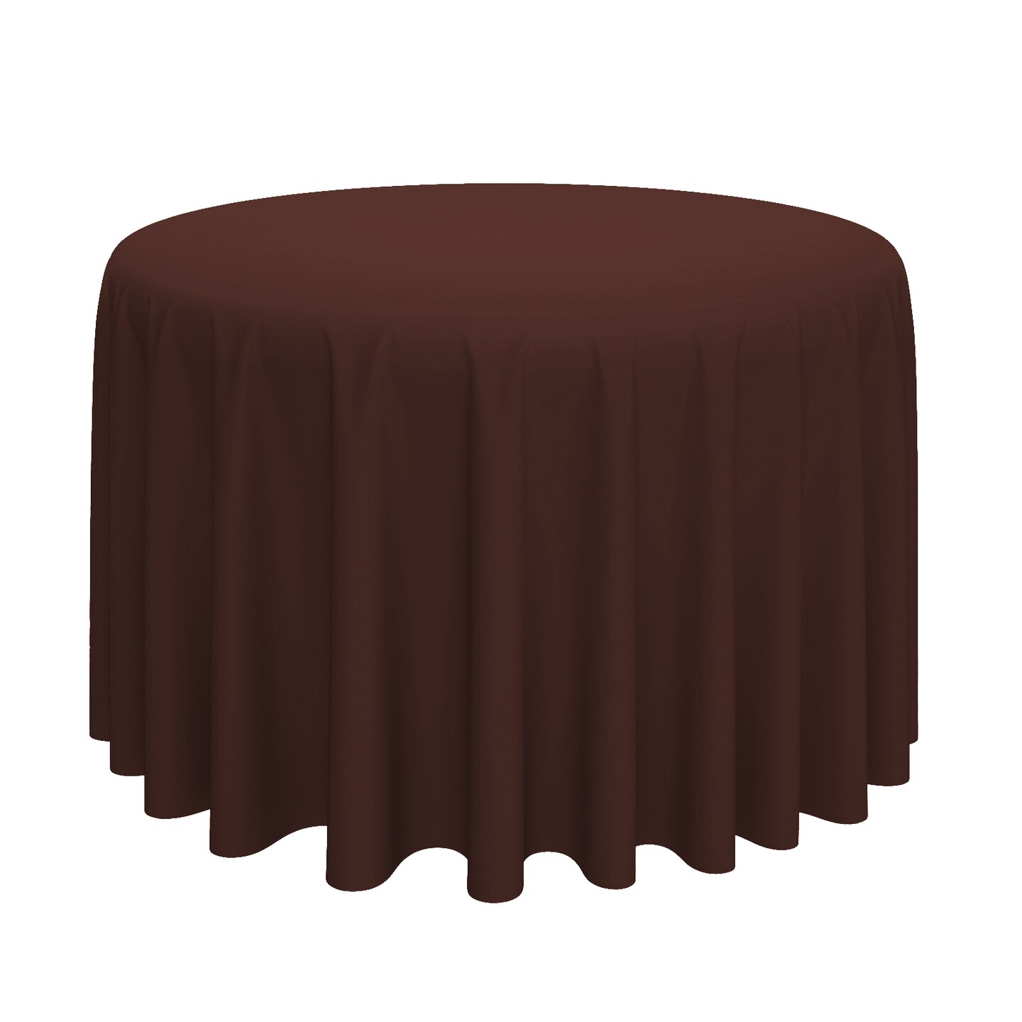 Lann's Linens - Round Premium Tablecloth for Wedding / Banquet / Restaurant - Polyester Fabric Table Cloth