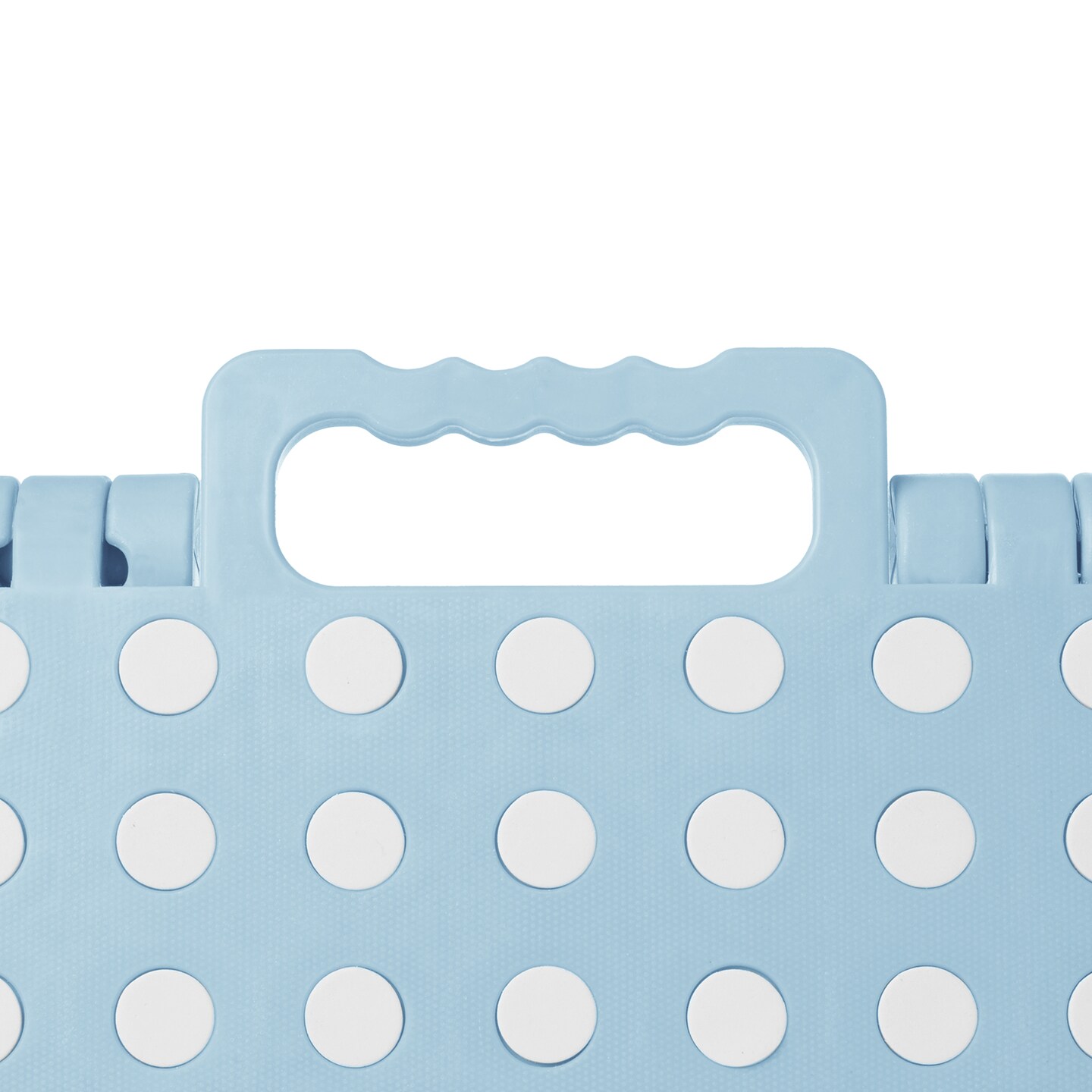 Casafield 9" Folding Step Stool with Handle - Portable Collapsible Small Plastic Foot Stool for Kids and Adults - Use in the Kitchen, Bathroom and Bedroom