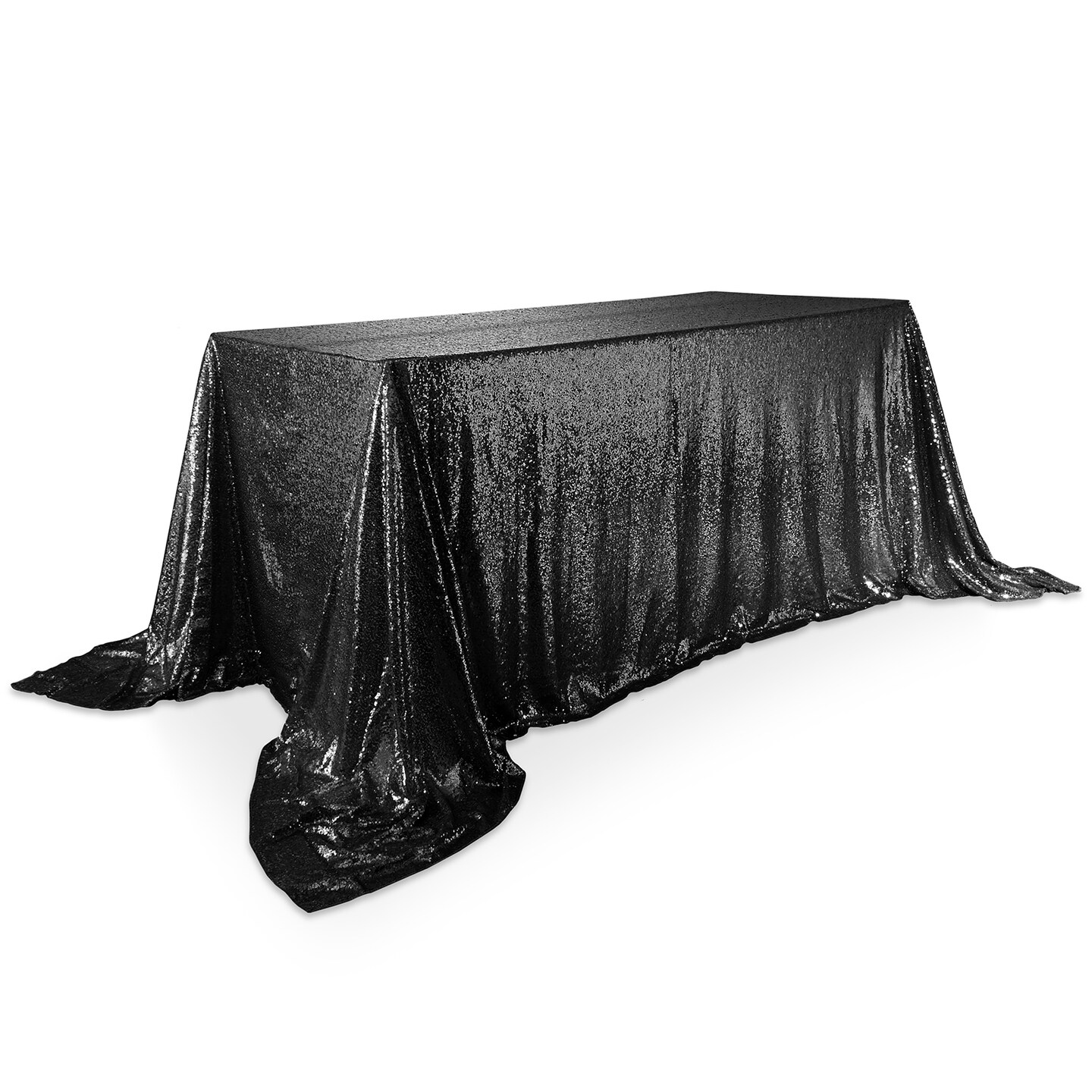 Lann's Linens Sequin Tablecloths, Overlay Covers and Table Runners