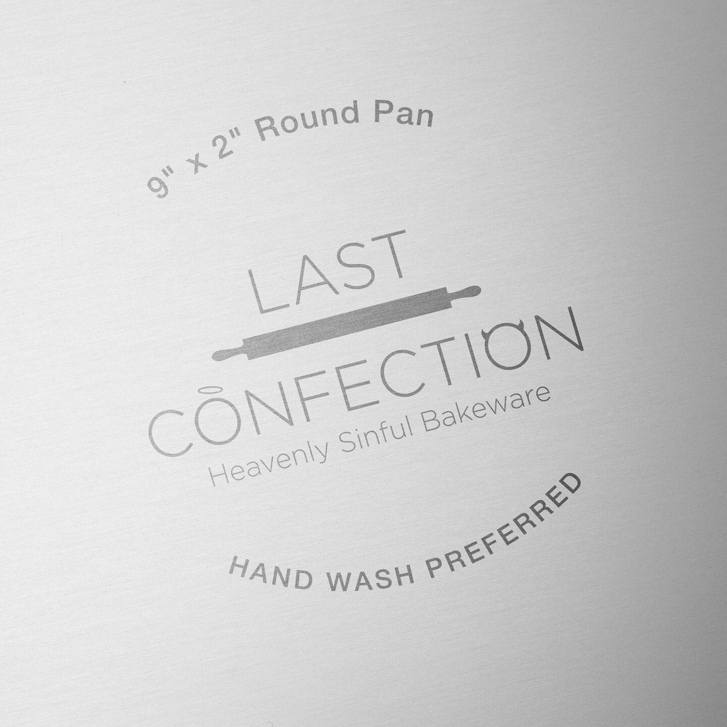 Last Confection Aluminum 2-Piece Round Cake Pan Sets - Professional Bakeware