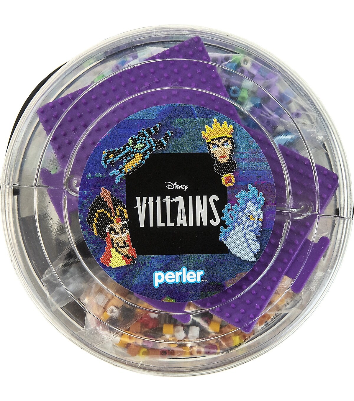 Perler Fused Bead Bucket Kit-Disney Villians