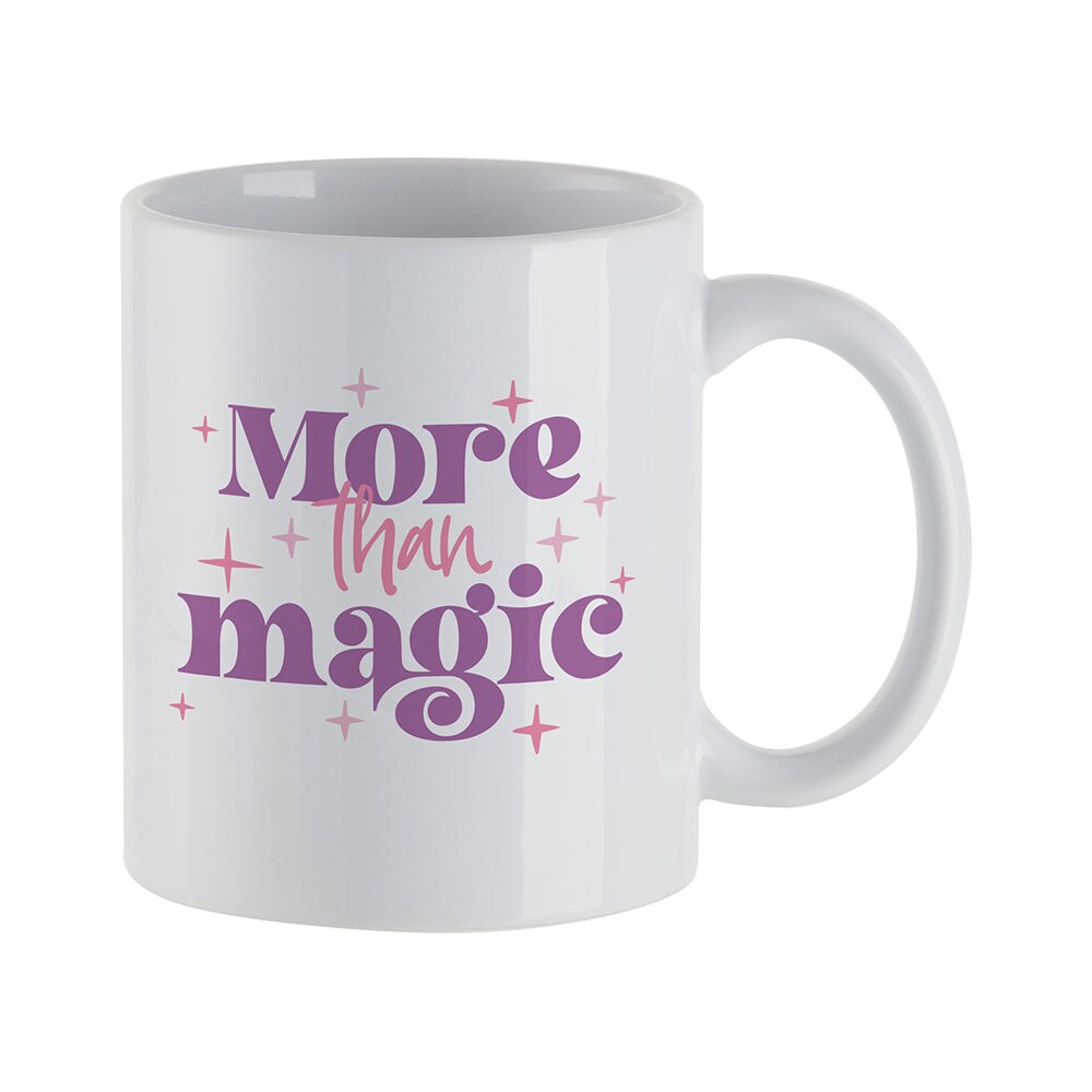 11oz White Ceramic Sublimation Mugs - 6 Pack