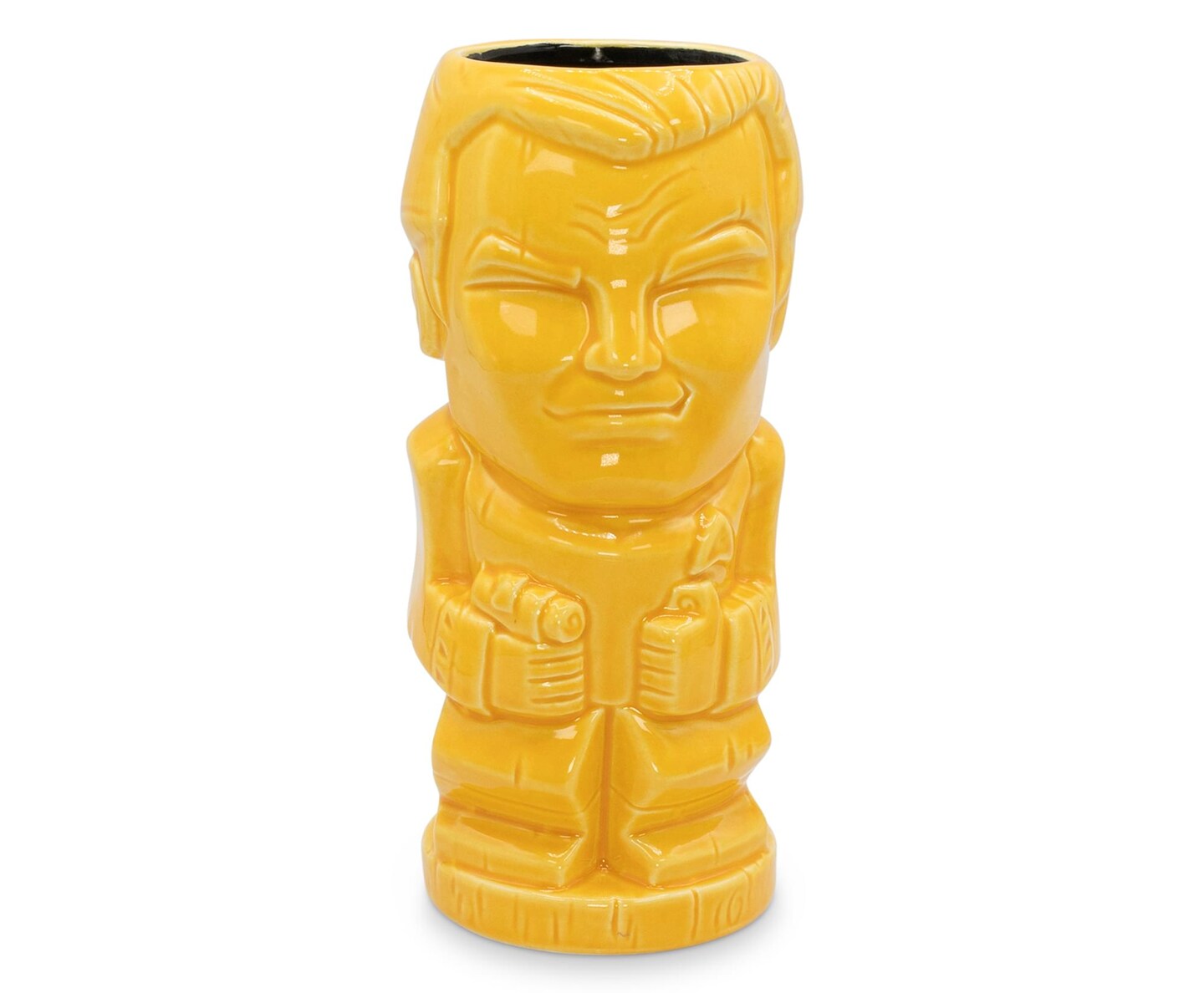 Geeki Tikis Star Trek: TOS Captain Kirk Ceramic Mug | Holds 16 Ounces