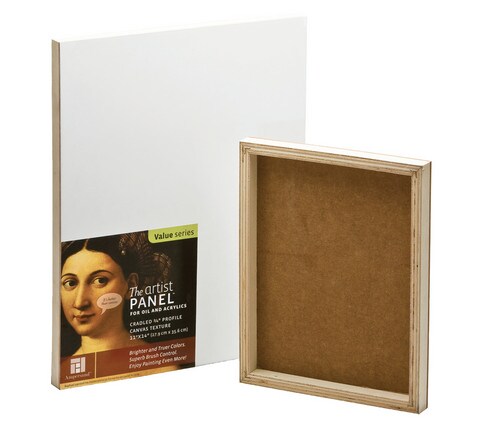 ARTIST PANEL CANVAS 3/4 INCH CRADLED 8X8