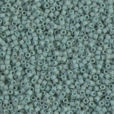 Miyuki Delica Bead 11/0 - DB0374 - Matte Opaque Sea Foam Luster