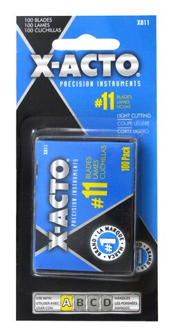 X-ACTO #11 BLADE 100 BULK PACK