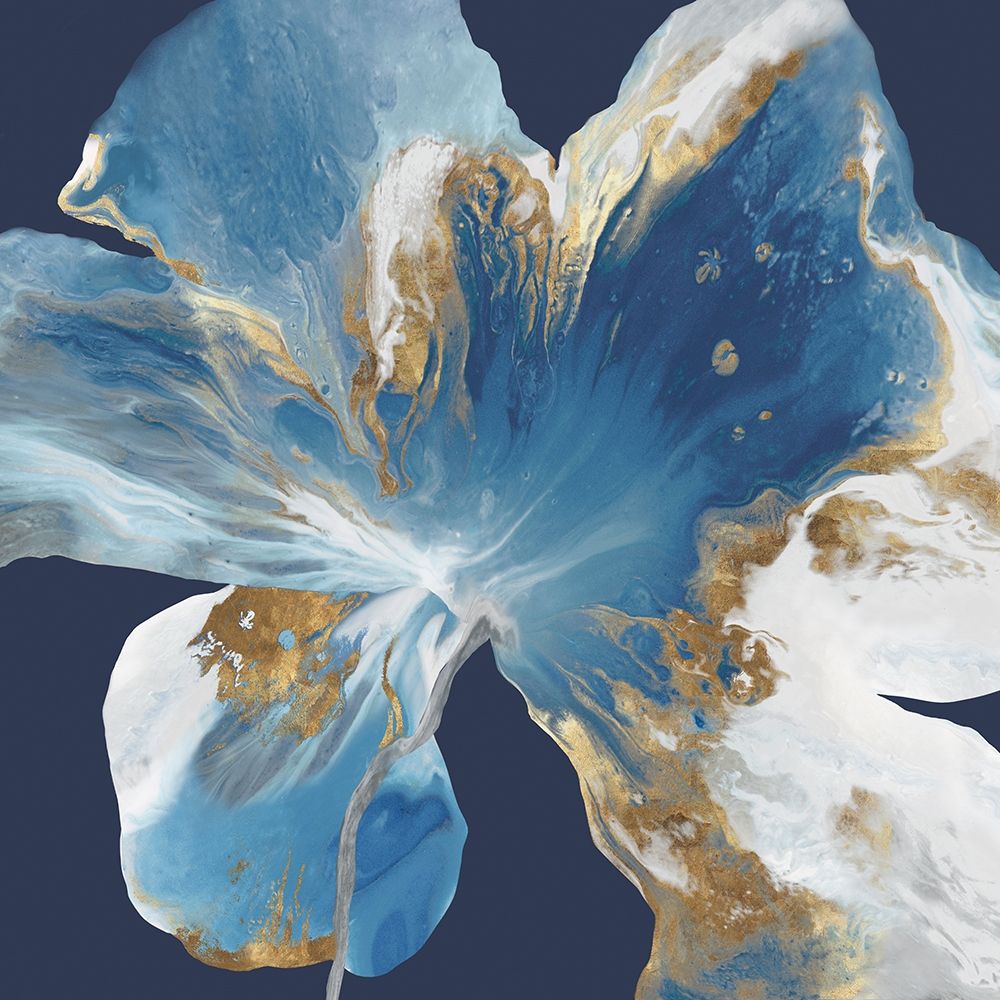 Liquid Enigma I Poster Print by Eva Watts # EW485A