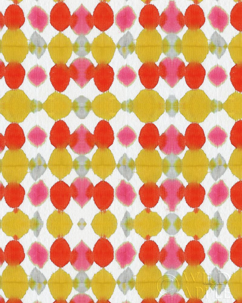 Watermark Yellow Pink II Poster Print by Nancy Green # 60500