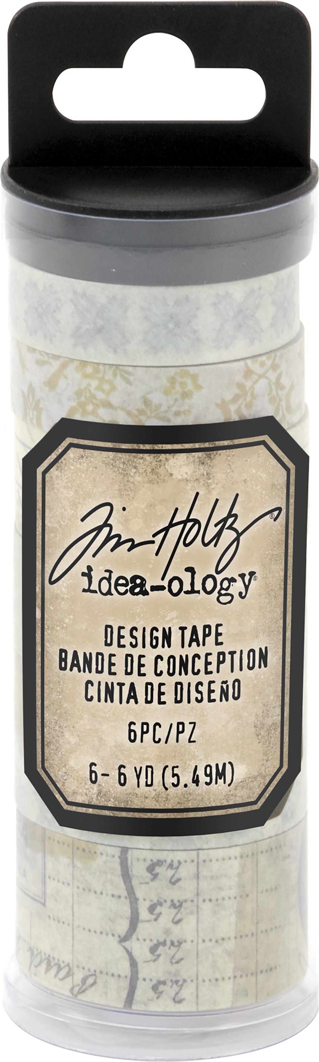 Idea-Ology Design Tape 6/Pkg-Salvaged