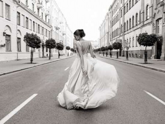 Walking Down a Road Poster Print by Haute Photo Collection - Item # VARPDX3AP3700