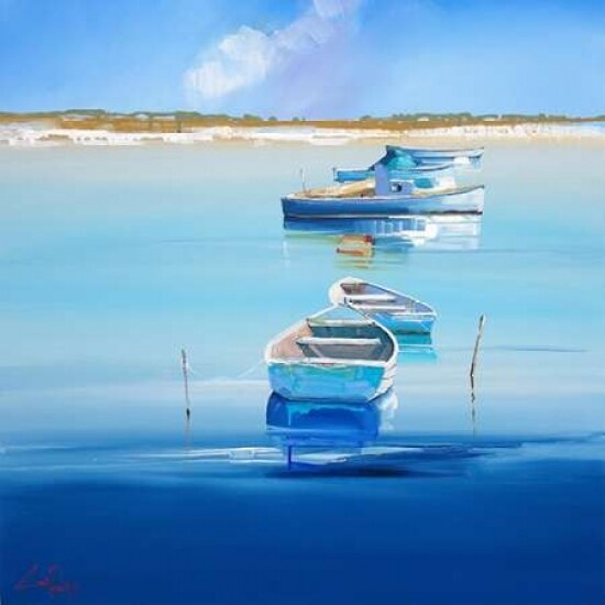 River Moorings Poster Print by Craig Trewin Penny - Item # VARPDXP1051D