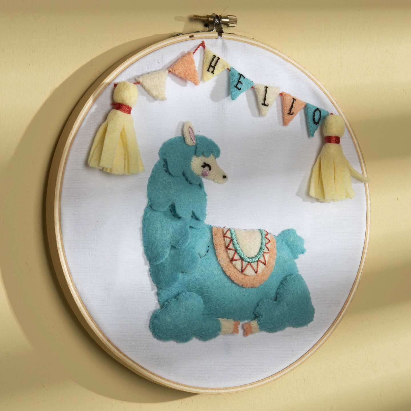 Bucilla Felt Wall Hanging Applique KitLlama Baby Michaels