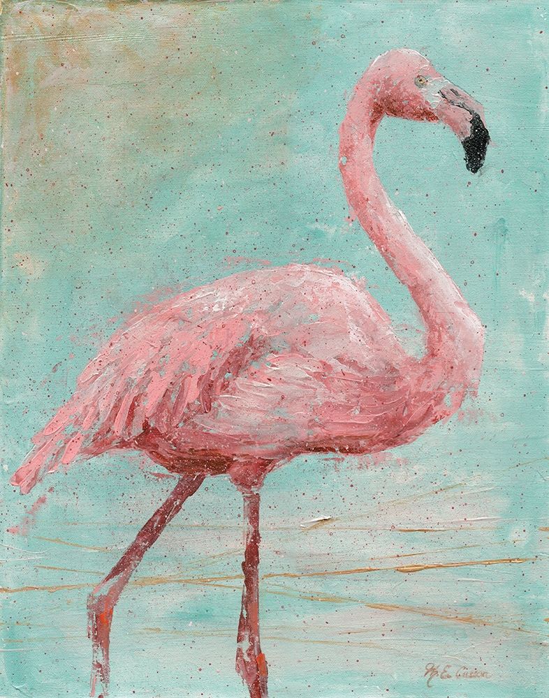 Pink Flamingo I Poster Print by Marie-Elaine Cusson - Item # VARPDXRB13014MC