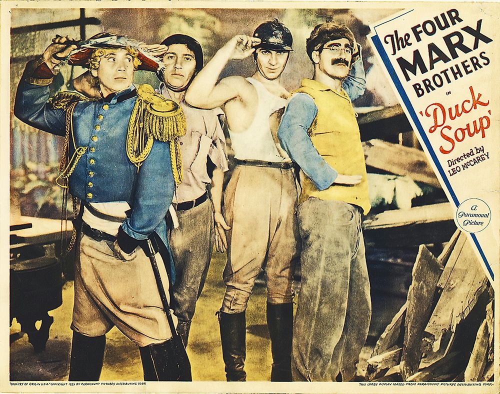 Marx Brothers - Duck Soup 09 Poster Print by Hollywood Photo Archive Hollywood Photo Archive - Item # VARPDX486724