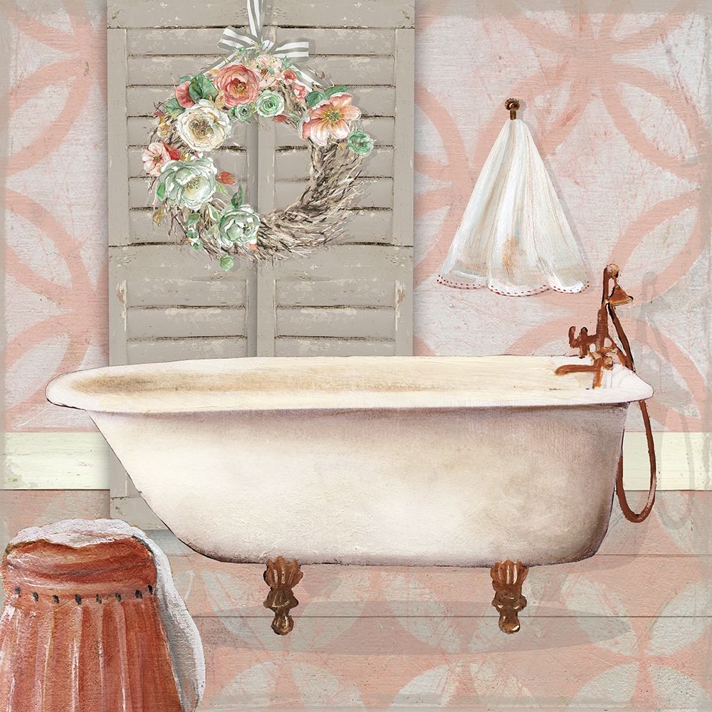 Blushing Bath II Poster Print by Carol Robinson - Item # VARPDX40896