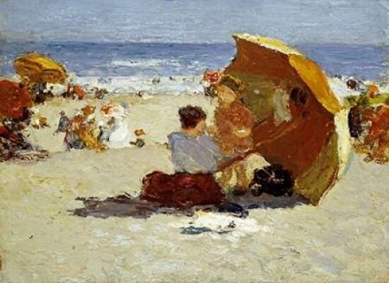 Late Afternoon Coney Island Poster Print by  Edward Henry Potthast - Item # VARPDX268401
