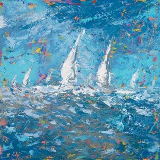Sailing I Poster Print by  Kingsley - Item # VARPDX7841