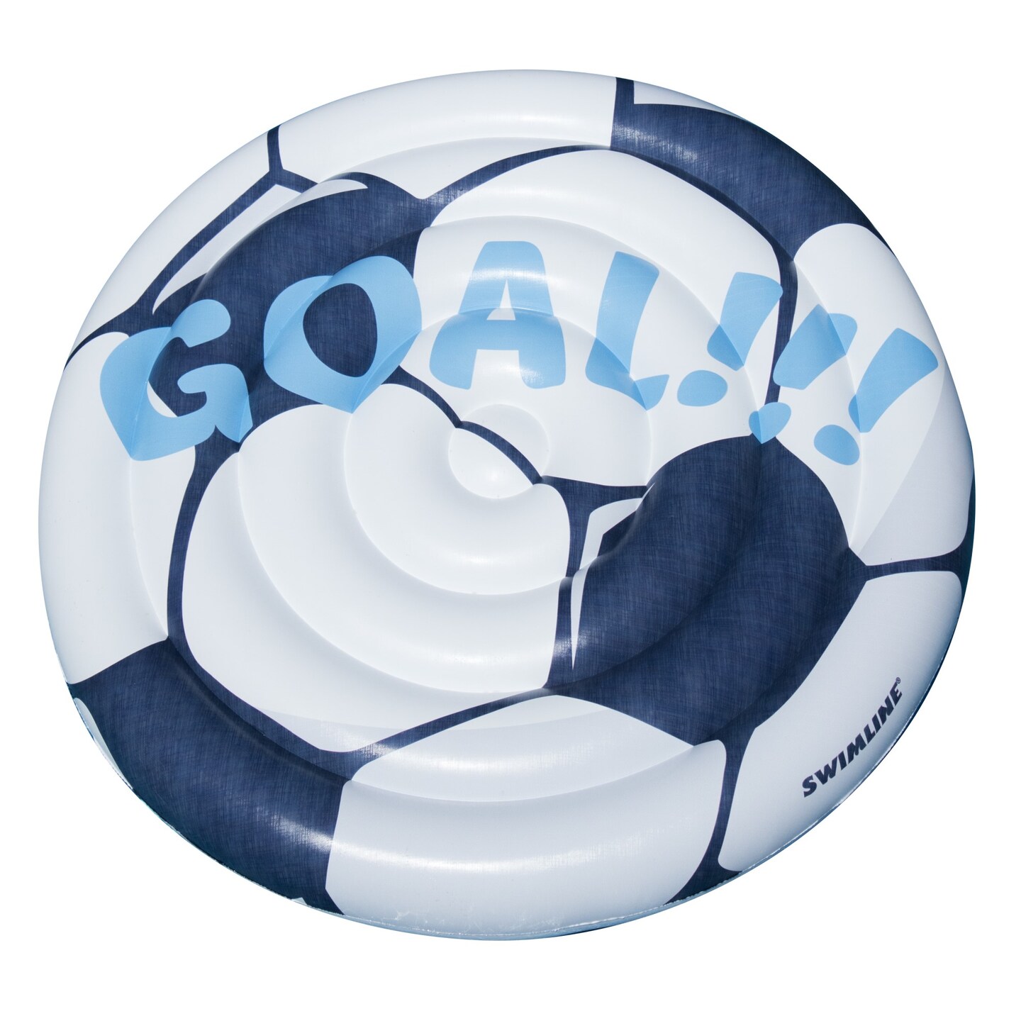 Swim Central Inflatable Giant Soccer Ball Swimming Pool Float - 60"
