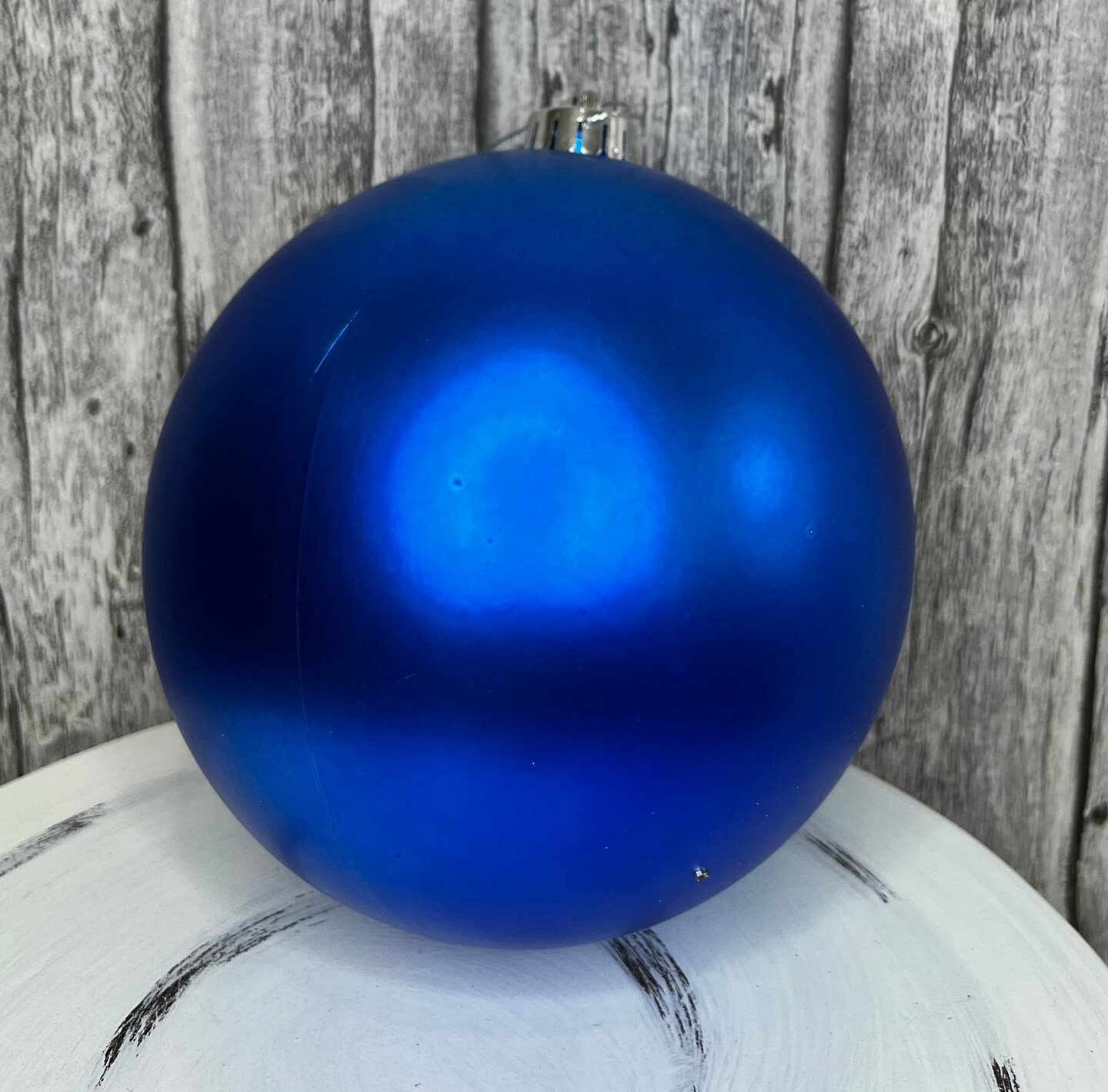 Gorgeous Matte Royal Blue Christmas Tree Ball Ornament - 150mm-XH100725