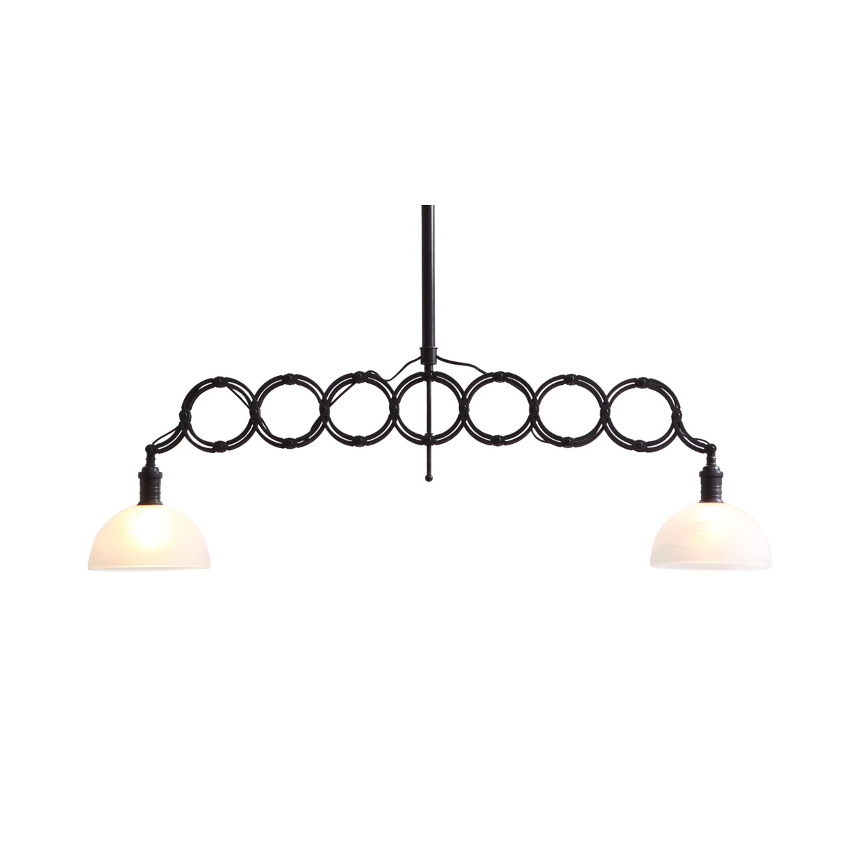 Jade Ceiling Lamp Antique Black 1950S Italian Replica Ul Approved Home