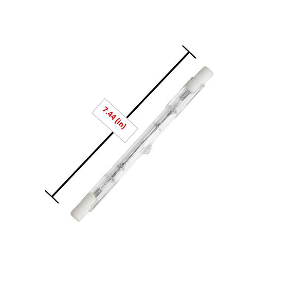 Platinum 1000W 130V Clear Double Ended 189mm Halogen Bulb