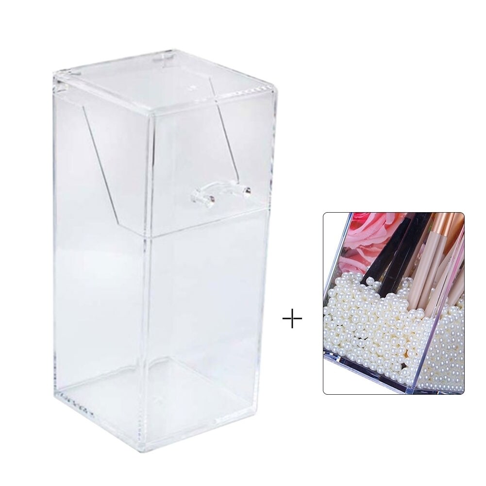 Generic Dust-proof Makeup Lipstick Brushes Holder Storage Box Organizer Cosmetic Tool