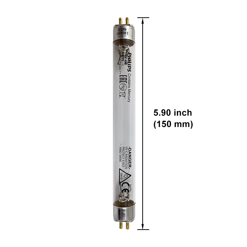 Sistema uv con lampada Philips da 4 watt – TermoidraulicaRV