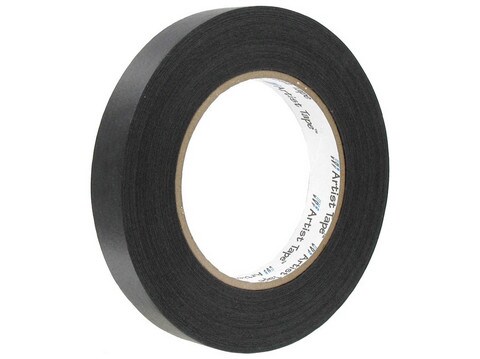 PRO ARTIST PAPER TAPE BLACK 3/4 INCH X 60 YARDS
